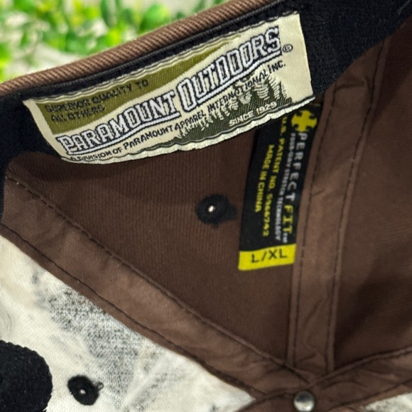 Paramount Fear The Beard Men’s Hat/Cap With Gold Fish hook L-XL - Picture 4 of 6